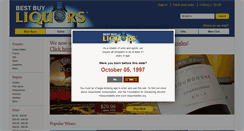 Desktop Screenshot of bestbuyliquors.com